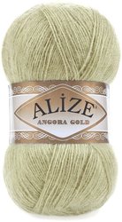 Angora gold 267 (550 м, пастельно-зеленый)