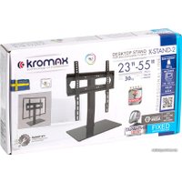 Стойка для телевизора Kromax X-STAND-2 (черный)