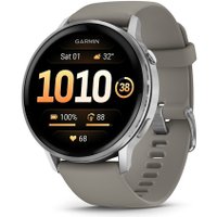 Умные часы Garmin Venu 4 45 мм (серебристый/серый)