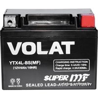 Мотоциклетный аккумулятор VOLAT YTX4L-BS (4 А·ч)