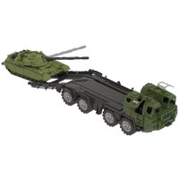 Грузовик Нордпласт Военный тягач Щит с танком 258