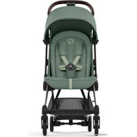 Коляска прогулочная «книга» Cybex Coya (leaf green/chrome frame)