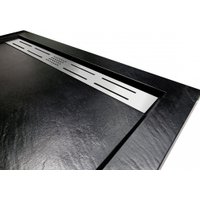 Душевой поддон WeltWasser TRS 10090 Stone-BL (с сифоном)