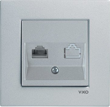 

Розетка компьютерная Viko Novella 92105032
