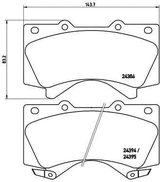 

Brembo P83107