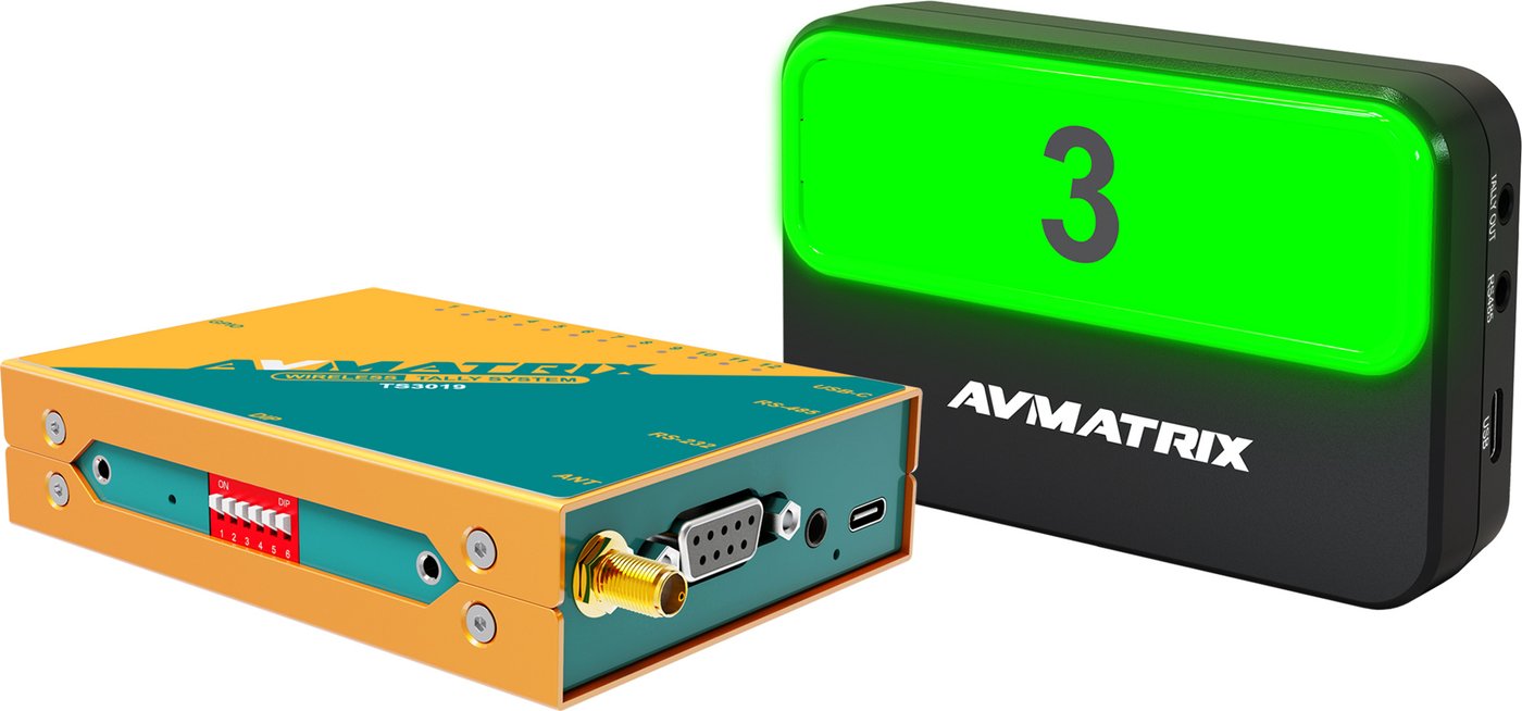 

Сигнализация Tally Avmatrix TS3019-4 Tally для 4-х камер