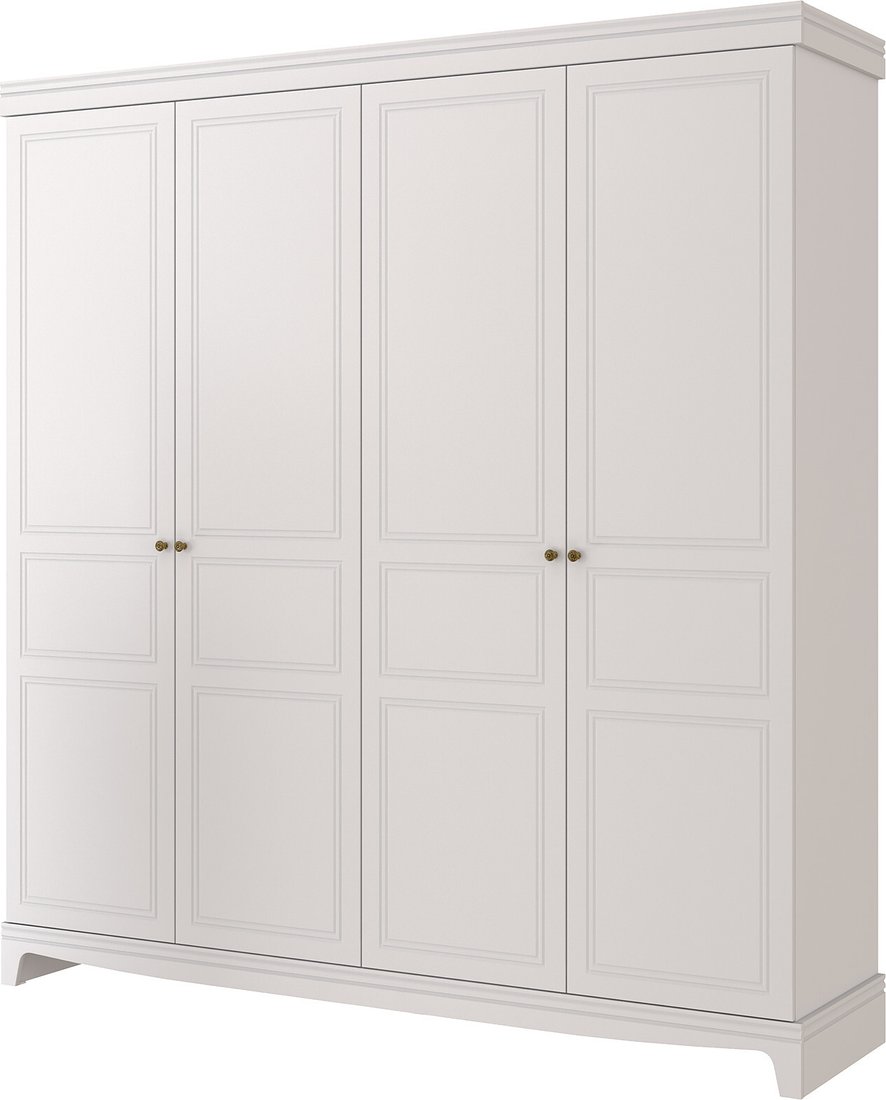 

Шкаф распашной Bravo Мебель Лорето ШР-4 (персидский жемчуг/лак льняной)