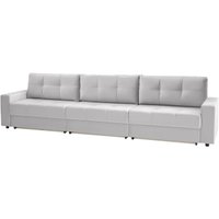 Диван Mio Tesoro Манчестер 292 1.5ек-1.5ек-1.5ек (841 светло-серый)