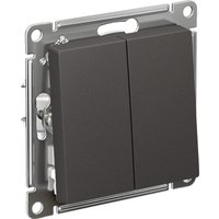 Выключатель перекрестный Systeme Electric Atlasdesign ATN001473 (базальт)