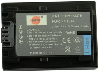Аккумулятор DSTE аналог Sony NP-FV50