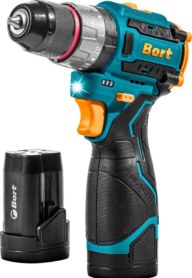 

Ударная дрель-шуруповерт Bort BAB-16U 93414882 (с 2-мя АКБ, кейс)