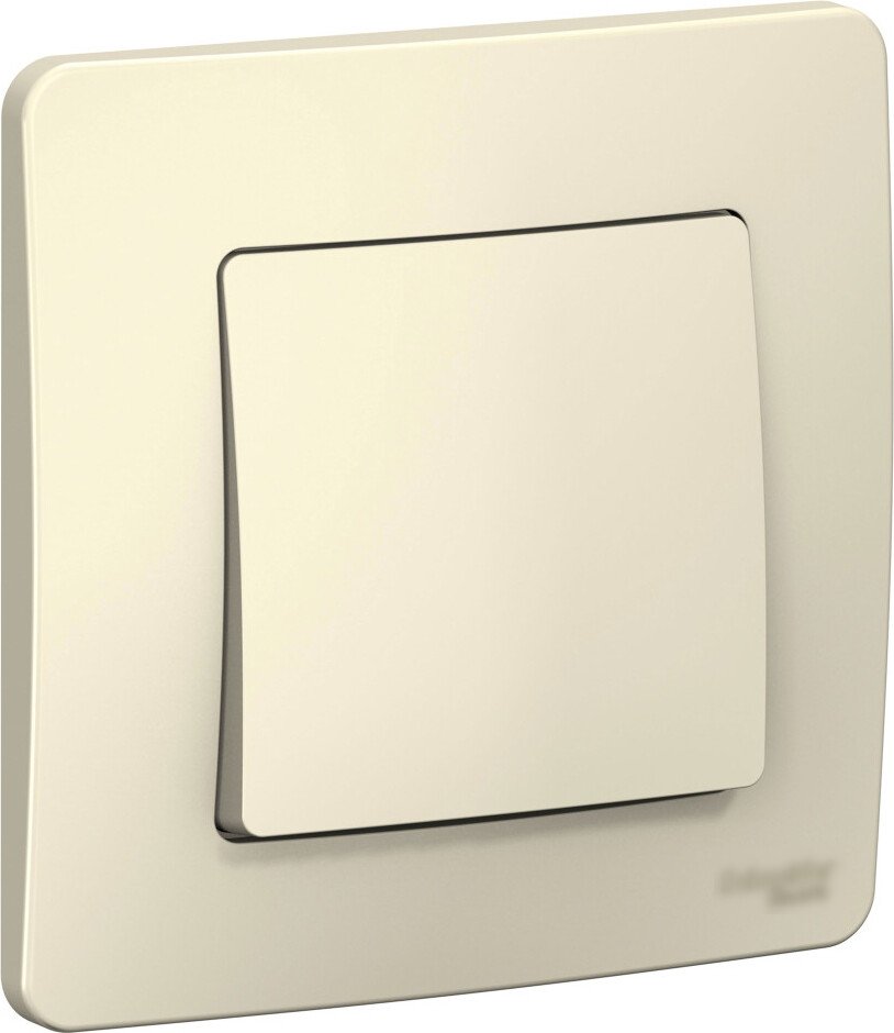 

Выключатель Systeme Electric Blanca BLNVS010102 (молочный)