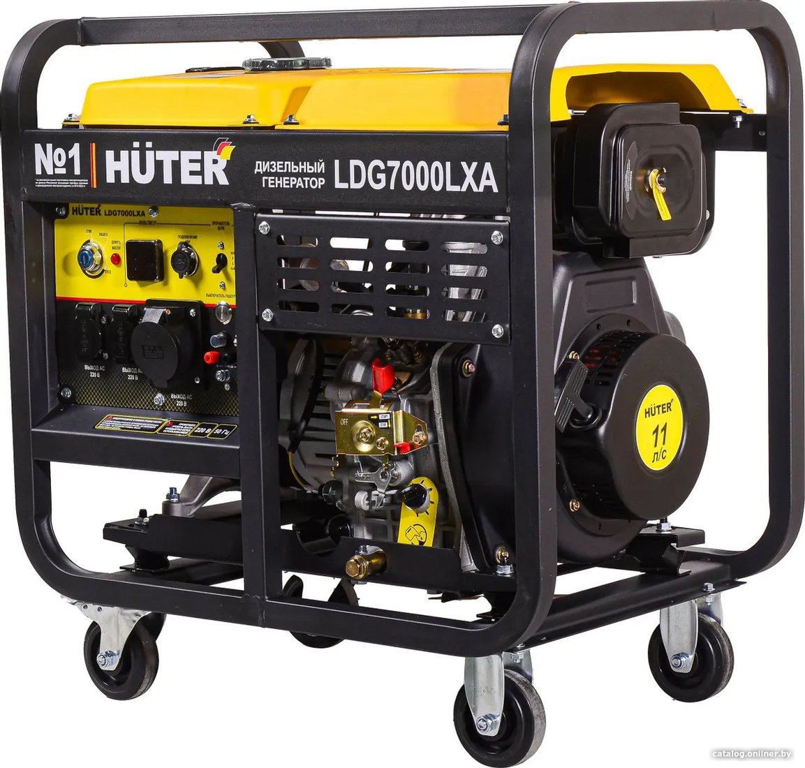 Дизельный генератор Huter LDG 7000LXА