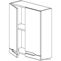  СанитаМебель Шкаф для ванной Сизаль 24.600