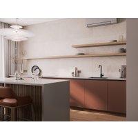 Смеситель Cersanit Como однорычажный с п-образным изливом 68246 (черный)