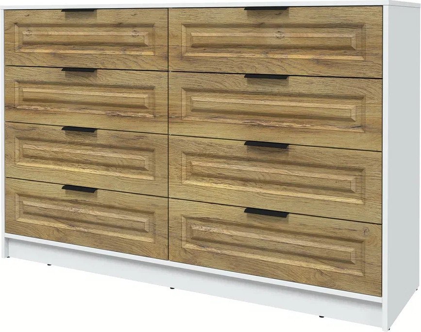 

Комод Интерлиния Концепт КТ-К157 Деко (белый платинум/дуб вотан)