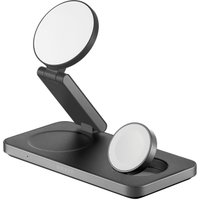 Беспроводное зарядное Rocket Magic 3in1 (черный)