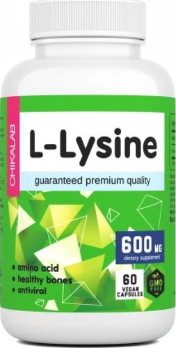 Лизин Chikalab L-Lysine (60 капсул)