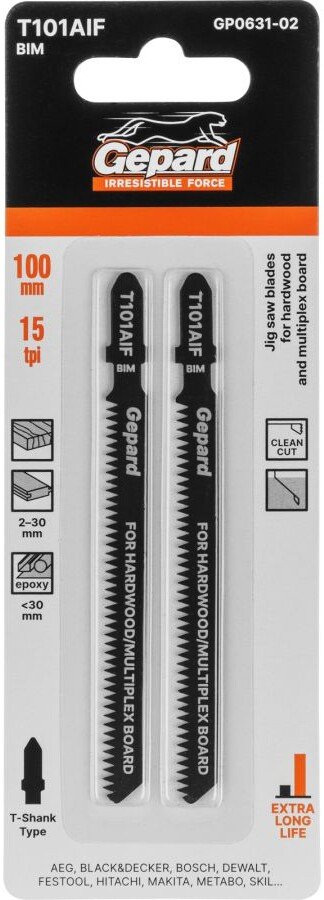 

Набор пильных полотен Gepard GP0631-02