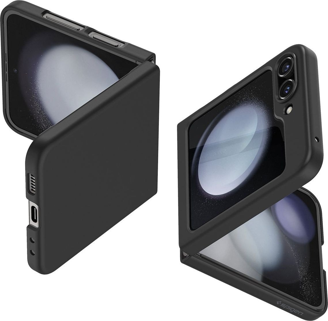 

Чехол для телефона Spigen Air Skin для Galaxy Z Flip 5 ACS06229 (черный)