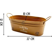 Кашпо MonAmi TM24-M6 (бежевый)