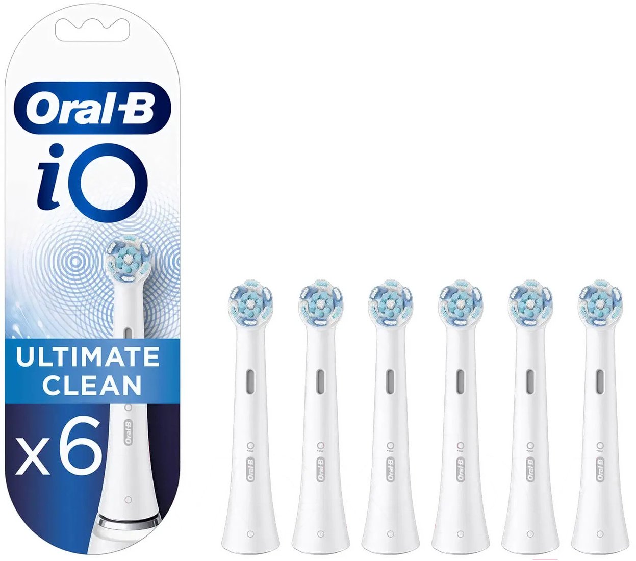 

Сменная насадка Oral-B iO Ultimate Clean (6 шт, белый)