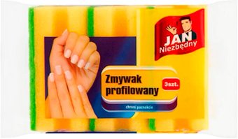 Губка Jan Niezbedny Профилированные универсальные (3шт)