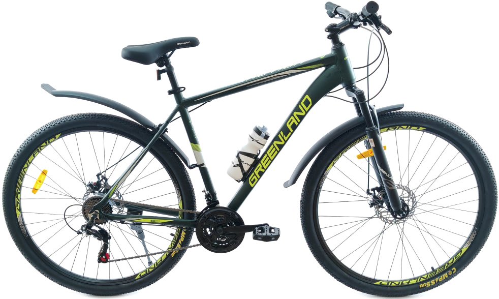 

Велосипед Greenland Action 29 р.19 2025 (зеленый/желтый)