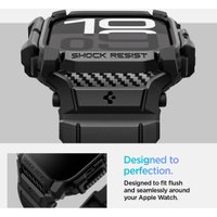 Ремешок Spigen Rugged Armor Pro для Apple Watch 10 42 мм ACS08591 (черный)
