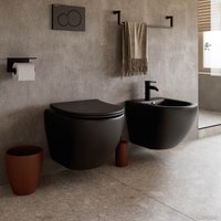 Унитаз подвесной Ceramica Nova Metropol Rimless CN4002MB