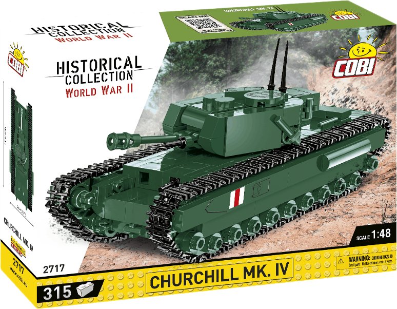 

Конструктор Cobi World War II 2717 Churchill Mk. IV