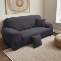 Чехол для дивана Mio Tesoro С наволочкой 145-185см TBD076162902P (серебристо-серый)