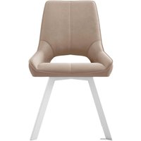 Стул DikLine 268 (Z128 бежевый/ножки белые)