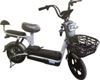 Электроскутер NOVA EC02 (серый, без цепи)