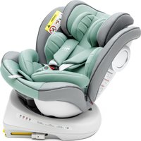 Детское автокресло Amarobaby Champion Isofix AMARO-2008CH-Se/Bi (серый/бирюзовый)
