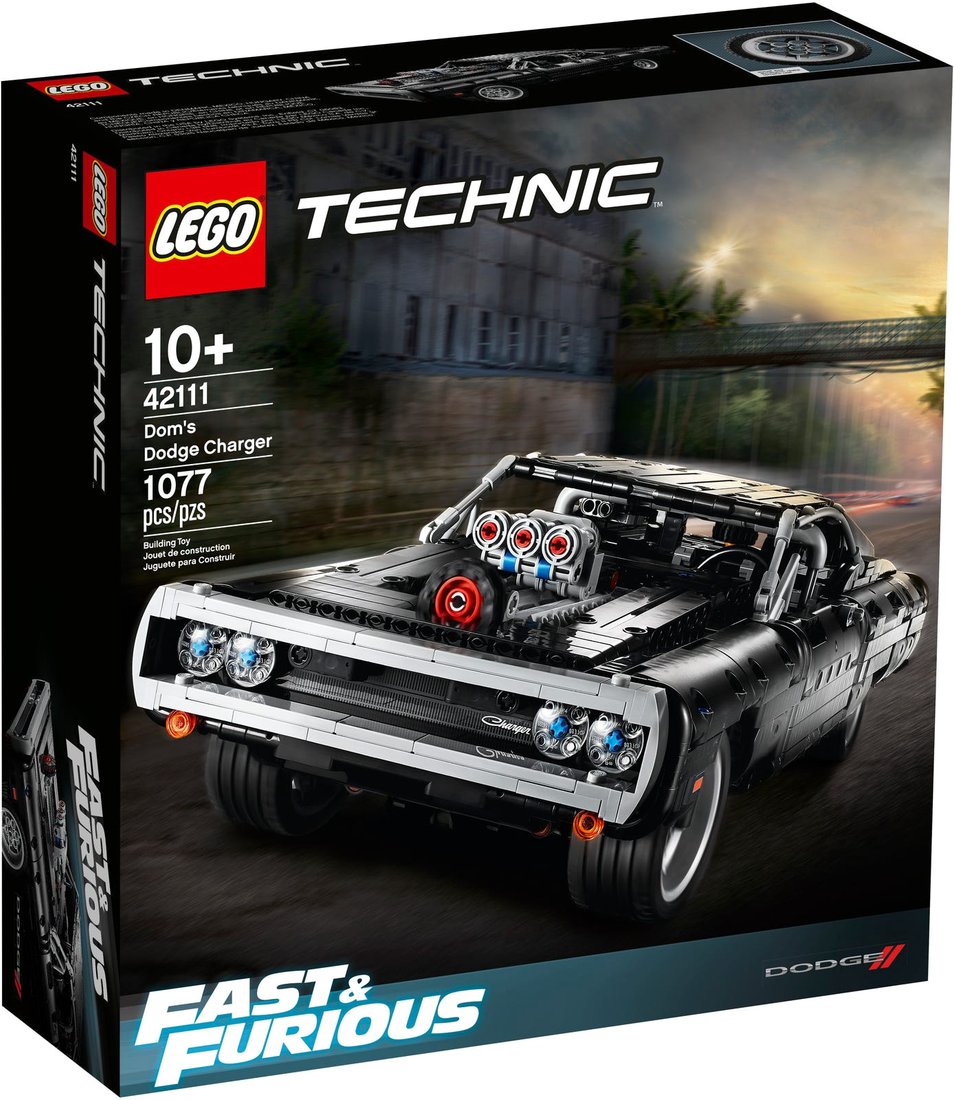 

Конструктор LEGO Technic 42111 Dodge Charger Доминика Торетто