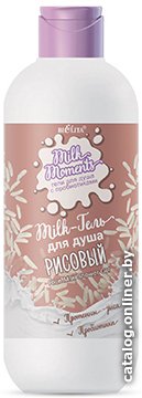Belita Гель для душа Milk moments Рисовый 400 мл