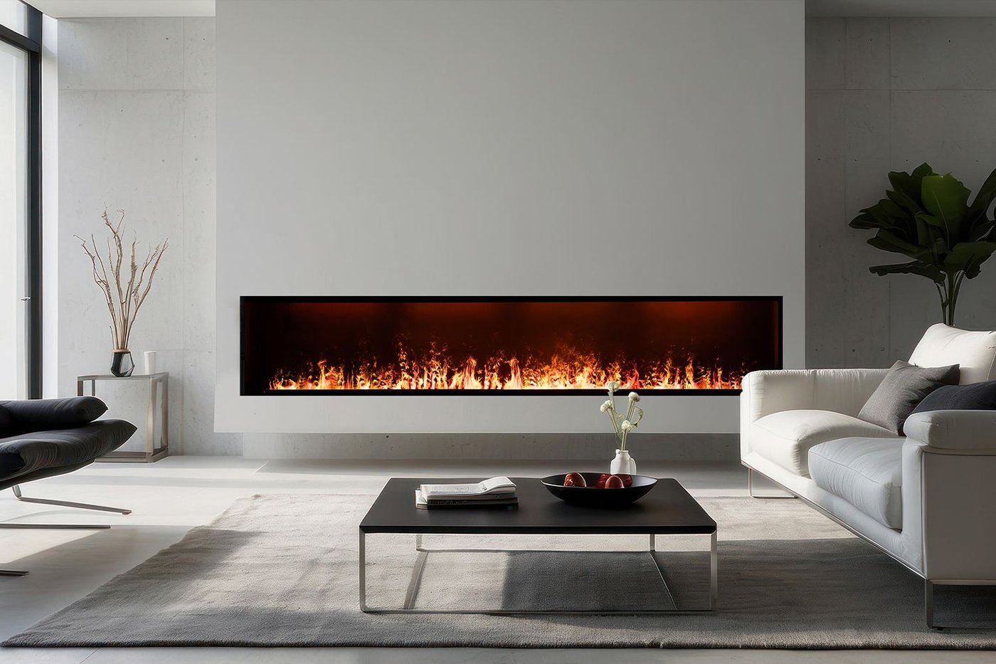 Электрокамин Dimplex Faber e-SliM LINEAR 2200/450-I