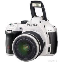 Зеркальный фотоаппарат Pentax K-50 Kit DA 18-55mm WR