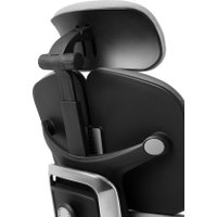 Игровое (геймерское) кресло Jiqiao R6001-ЧС (черный/серый)