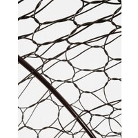 Подвесной диван M-Group Лежебока 11180202 (с коричневым ротангом/бордовая подушка)