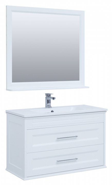

Aquanet Комплект мебели для ванной комнаты Бостон 100 М 258284