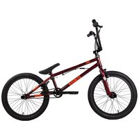 Велосипед Stark Madness BMX 3 2025 (бордовый/оранжевый/черный) в Бобруйске