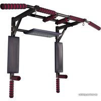 Турник с брусьями МК Уралспорт 3 в 1 30200 (черный)