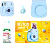 Instax Mini 11 Geometric Set (голубой)