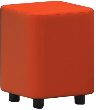 Пуфик Mio Tesoro Бафф (иск.кожа/оранжевый)