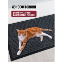 Придверный коврик ComeForte Floor Mat Стандарт 60x90 (серый)