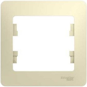 

Рамка Schneider Electric Glossa GSL000201 (бежевый)