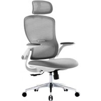 Офисное кресло SitUp Sity White Chrome (сетка Grey/Grey)