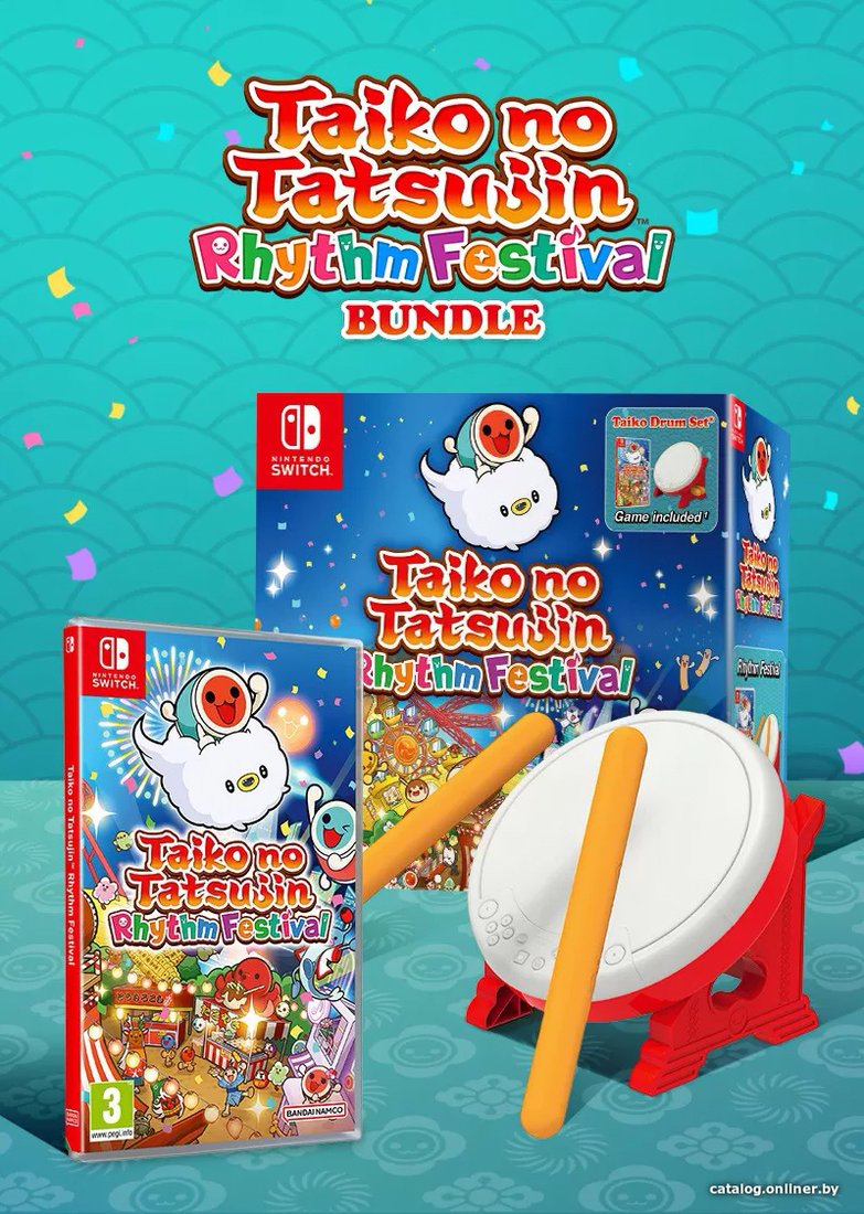 Taiko no Tatsujin: Rhythm Festival Collector's Edition для Nintendo Switch